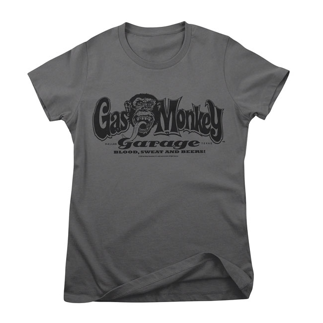 GMG Logo female t-shirt dark grey