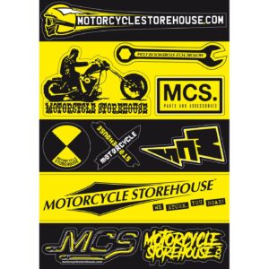 MCS Motorcycle storehouse, Stick sheet A5