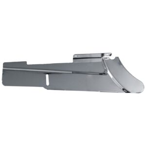 MCS Lower rear belt guard. Chrome