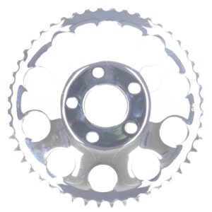 MCS Rear sprocket, chrome. 48t