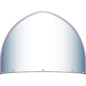 National Cycle National Cycle, 'peaked' top window beaded. 1949 style