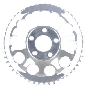 MCS Rear sprocket, chrome. 51t