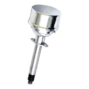 MCS Big Twin ignition distributor. 2-hole. Chrome