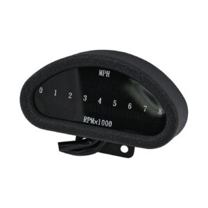 MCS Electronic cnc aluminum speedometer (kmh) black
