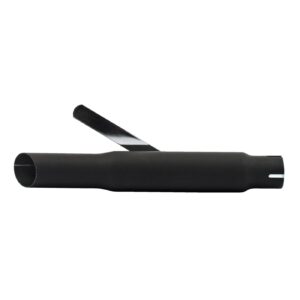 MCS Shorty slash cut universal muffler16" long black