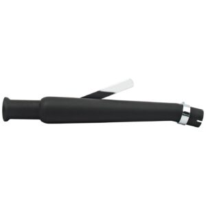 MCS Trumpet universal upswept left muffler 20-1/2" long black