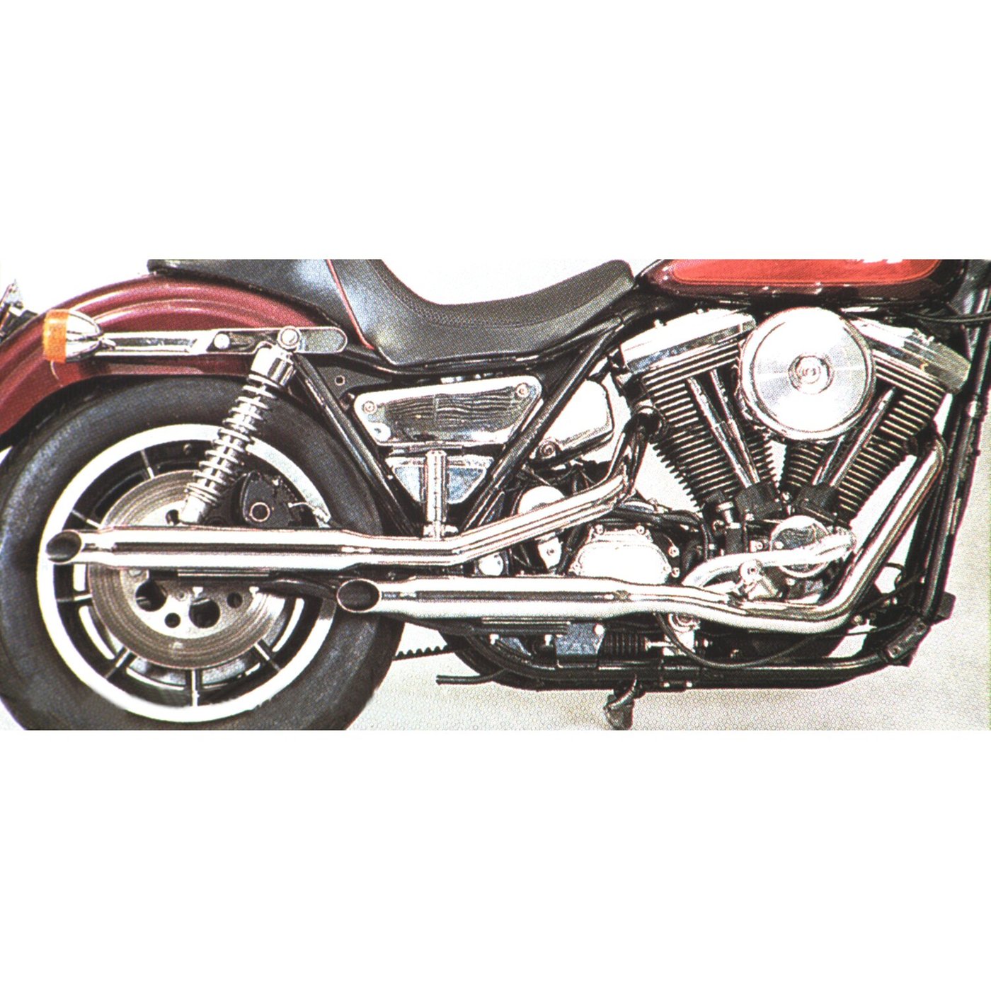 Paughco Paughco, Shorty exhaust Goose cut (38"). Chrome