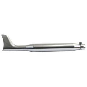 MCS Fishtail universal muffler 30" long chrome