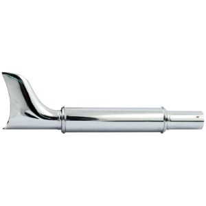 MCS Fishtail classic universal muffler 20" long chrome