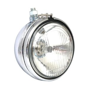 MCS OEM style 5-3/4" FX, FXR, XL headlamp. Chrome