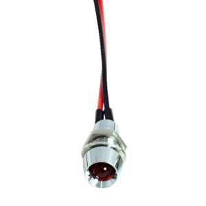 MCS Custom LED indicator light. 1/4", red