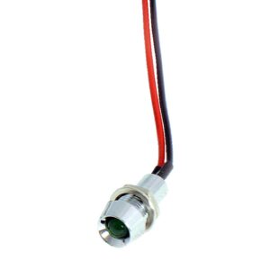 MCS Custom LED indicator light. 5/16", green