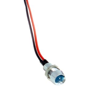MCS Custom LED indicator light. 5/16", blue