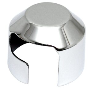MCS Solenoid end cover. Chrome