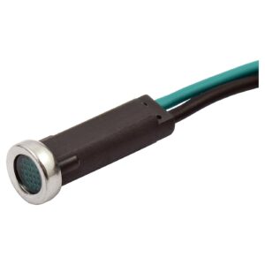 MCS Custom 5/16" LED indicator light. Green lens