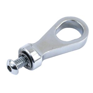 MCS Billet cable guide, chrome