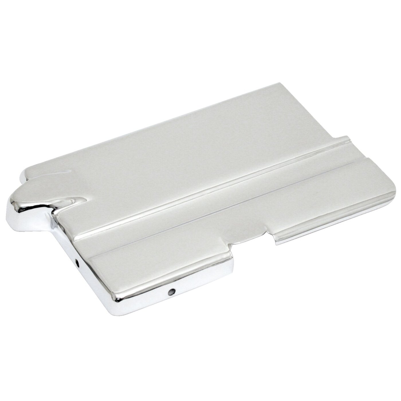 MCS Battery top cover. Chrome