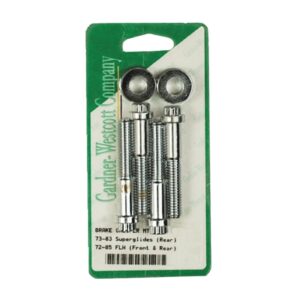 Gardner-Westcott Caliper bolt kit, banana. 12-point
