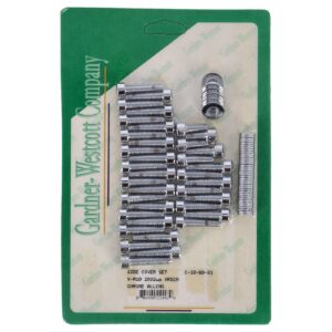 Gardner-Westcott V-Rod side cover set. chrome allen