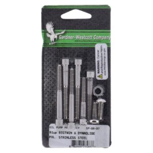 Gardner-Westcott Oil pump mount kit, pol. ss allen