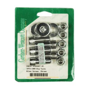Gardner-Westcott Rear sprocket Mount kit, allen chr.