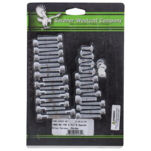 Gardner-Westcott Big Twin side cover mount kit, chrome allen