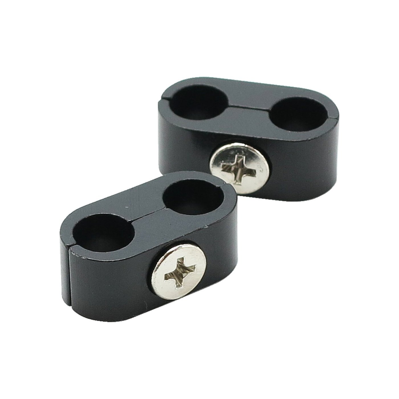 MCS 8mm spark plug wire separator. Smooth, black