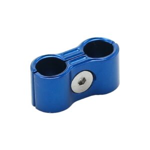 MCS 8mm spark plug wire separator. Grooved, blue