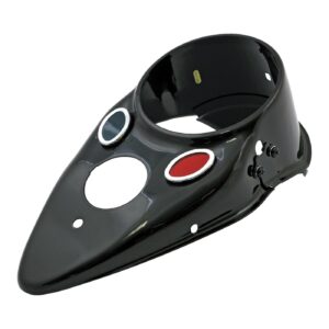 MCS 36-46 style Cat Eye dash cover. gloss black