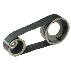 Belt Drives Ltd. BDL, 3" (8mm) open belt drive. Without clutch