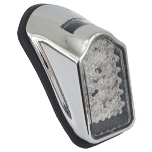 MCS Mini LED Tombstone taillight, chrome
