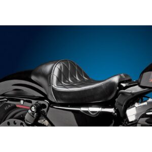 Le Pera LePera, Stubs Cafe solo seat. Black, diamond