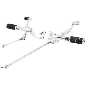 MCS Evo XL forward control kit. ISO pegs. Chrome