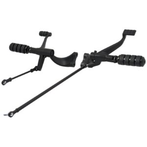 MCS Evo XL forward control kit. ISO pegs. Black