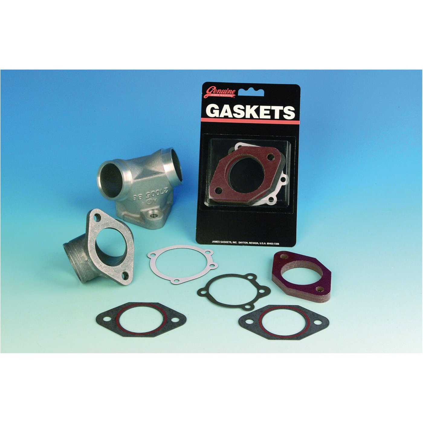 James Gaskets James, carburetor mount kit. Keihin butterfly - Image 2