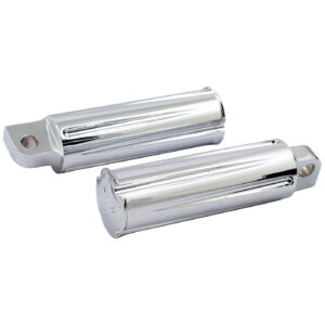MCS Maltese billet foot pegs. Chrome