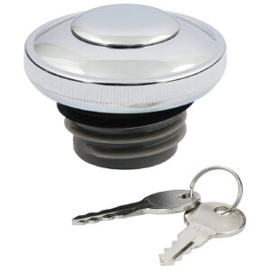 MCS Gas cap vented with lock, chrome