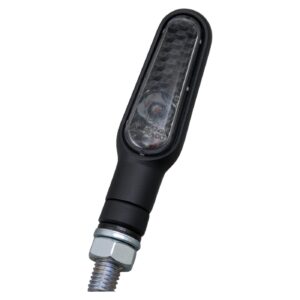 Daytona Daytona, D-Light mini LED turn signal set. Black, smoke lens