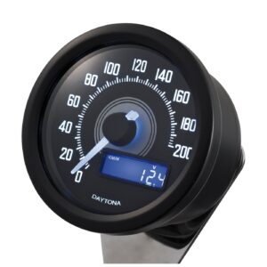 Daytona Daytona, Velona 60mm electronic speedometer 200km/h, black
