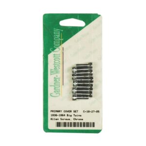 Gardner-Westcott Primary cover mount kit, chrome allen