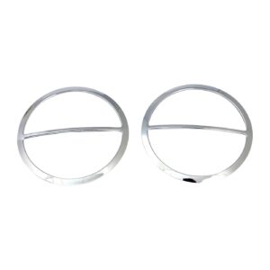 MCS Speaker trim cover, front. Chrome