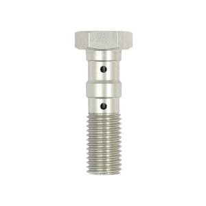 TRW TRW double Banjo Bolt silver anodized M10x1.25