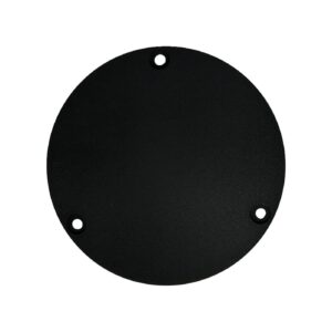 MCS Derby cover, OEM style Domed. Black wrinkle