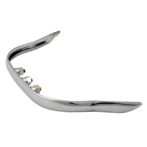 MCS Lower front fender trim, thin. Chrome