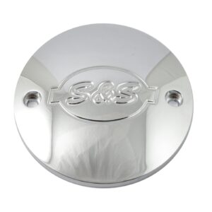 S&S S&S, billet point cover. Logo