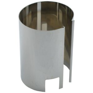 MCS Starter motor cover Hitachi. Chrome
