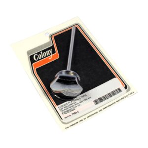 Colony Colony, oil tank screw-in dipstick. Chrome