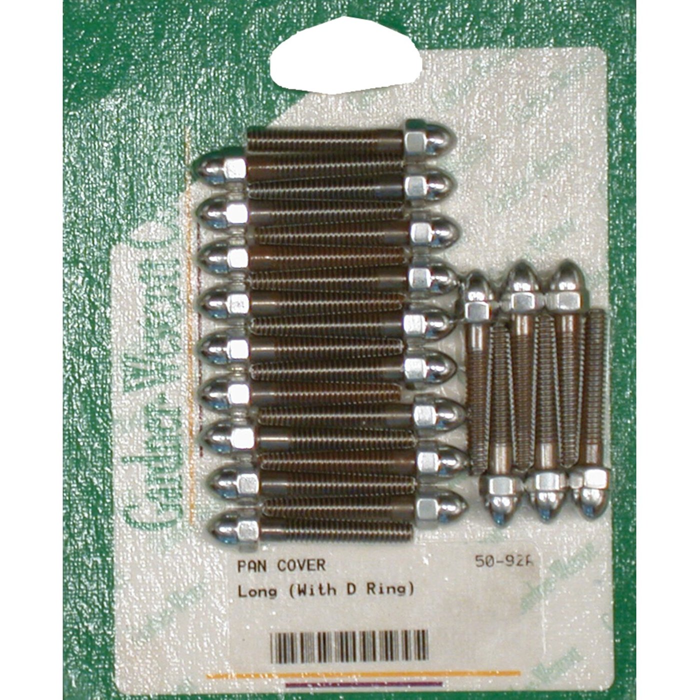 Gardner-Westcott GW, Panhead rocker cover screw kit. Chrome acorn. Long