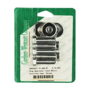 Gardner-Westcott Rear sprocket Mount kit, hex chr.