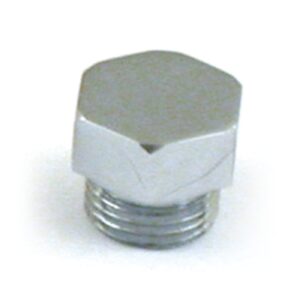 Colony Colony, timing/drain plug. Hex head. Chrome
